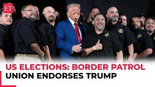 'America, I have a message for you…': Border Patrol Union endorses Trump over 'Border czar' Harris