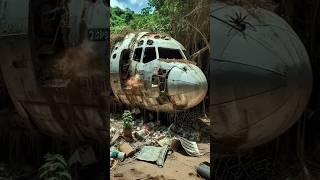 Mysterious Forest and Crashed Plane - Creepy Nature Tour #shorts #creepy #nature #wildlife #travel