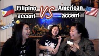 Filipino vs American Accent challenge | The BigJess Show ft. CJ