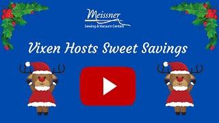 Reindeer Days - Vixen has Sew Sweet Savings