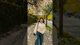 Spring in Vancouver  #tiktok #vancouver #spring #canada #couple #lifeincanada #explorebc