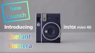 New Instant Camera Fujifilm Instax Mini 40 Launch | The Offers Baba #shorts by tob