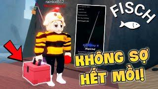 Không Bao Giờ Tốn Tiền Và Hết MỒI CÂU Với Cách Này Trong Fisch? - Roblox