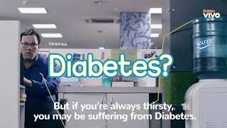 Diabetes making you always thirsty?