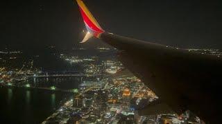 Southwest Airlines 737-700 Landing Louisville SDF