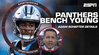 Adam Schefter details why the Panthers benched Bryce Young for Andy Dalton | SportsCenter