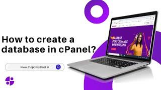 How to create a database in cPanel with The PowerHost