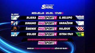 MAXSport najava: Završnica SuperSport HNL-a samo na MAXSportu!
