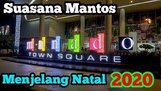 Suasana Mantos Manado menjelang Natal 2020 | Manado Town Square