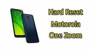 How to Hard reset & Factory Reset Motorola One Zoom Mobile