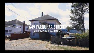 649 Farquhar Street - Ian Thompson & Associates