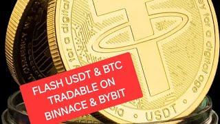 Flash usdt how to create and what to use it for