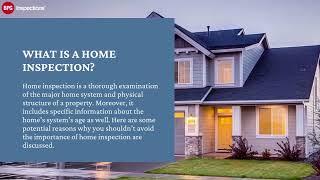 Why Shouldn’t You Avoid Home Inspection before Buying a Property?| Home Inspector | BPG Inspections