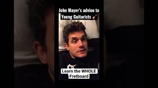 John Mayer’s advice to Young guitarists - Instagram Live #guitar #guitarist #johnmayer #musician