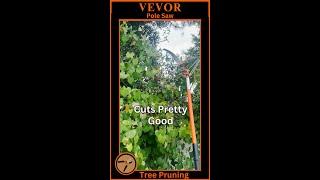 Vevor Manual Pole Saw Pruning High Branches & Vines | Pros & Cons Review #shorts #vevor #toolreview