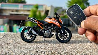 Unboxing of KTM Duke 250 Bike | KTM RC 390 | Diecast | Scale Model Bike | Maisto | KTM Duke | DIY |