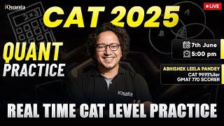 CAT 2025 Quant Practice | Solve CAT-Level Questions with ALP Sir