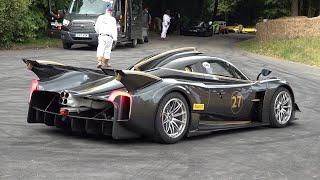 Pagani Huayra R SCREAMING V12 SOUNDS @ Goodwood Festival of Speed!