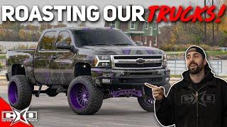 BANKER ROASTS OUR CUSTOM OFFSETS TRUCKS!