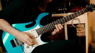 Emir Bucio play John Petrucci's Under A Glass Moon guitar solo