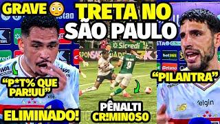 BOMBA! A AMEAÇA GRAVÍSSIMA DE LUCIANO E CALLERI APÓS NOVO ÂNGULO CRlMINOSO DE PENALTI DO PALMEIRAS