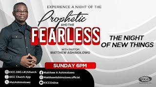 KICC 6pm Service Live | The Night Of New Things | 01-06-2025