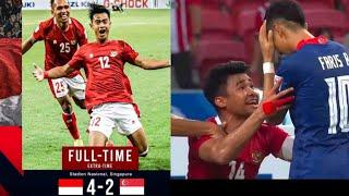 Indonesia Vs Singapura ||Detik Detik Menegangkan Highlight & Goal Piala Aff 2021