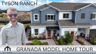 Tyson Ranch | Granada Model Home | M/I Homes | Affordable Gated Townhome Community Near Lake Nona