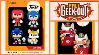  TARGET FALL GEEK OUT  Sixth & Final Week FUNKO