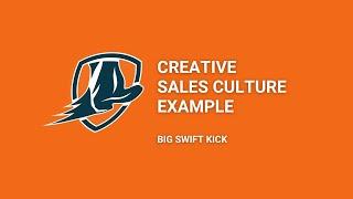 Creative Sales Culture Example