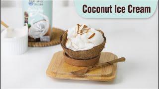 Quick & Easy Coconut Ice Cream | Homemade Ice Cream | UFC Velvet Coconut Milk