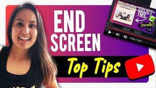 Youtube End Screen Top Tips 2022 | Untold Strategies