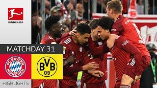 FC Bayern München - Borussia Dortmund 3-1 | Highlights | Matchday 31 – Bundesliga 2021/22