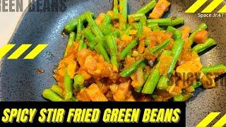 【ビールに合う3】How to cook that Spicy Stir Fried Green Beans with Beer