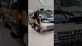 Luxurious Custom Toyota Coaster Commuter Bus  #shorts