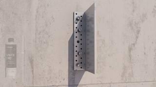 Concealed Bracket with and without Holes - ALU Series - Rothoblaas