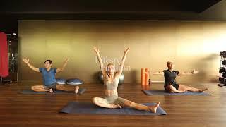 WORKOUT CLASS : EPS YOGA AT  ELITE 9 FITNESS PART 2