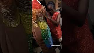 Making a fully hand beaded dress from scratch #shorts #Viral #shortsvideo