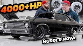 4000+HP Murder Nova New No Prep Kings Build - STREET OUTLAW Garage Tour!