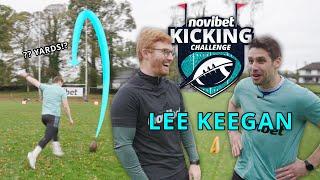 GAA Star Lee Keegan Attempts NFL Kicking | Novibet Kicking Challenge Ep. 1