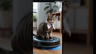 Bili aor robot ki dilchasp khani||interesting story of a cat and robot||ai video