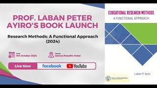 Book Launch: Research Methods: A Functional Approach (2024)