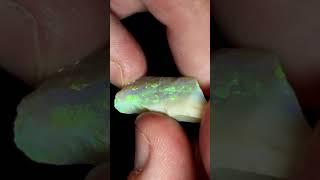 Yellows and Blues Rough Opal to Mesmerizing Gemstone Cutting Opals!