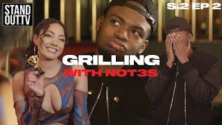 Not3s KNOWS HOW TO WOW A LADY! | Grilling S.2 Ep.2 with Not3s