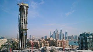 Watch The Palm Tower come to life in Palm Jumeirah