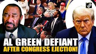 Thrown out of Trump's address to Congress for heckling, Democrat Al Green remains defiant