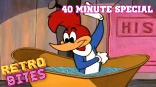 Dines Out | Woody Woodpecker Classic | Full Episode | Retro Bites