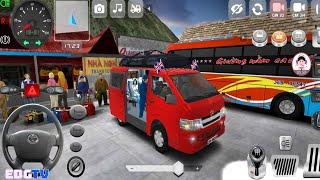 MiniBus Simulator Vietnam #16 Toyota Hiace City Driving | Bus Games 2021 - eDroidGameplaysTV