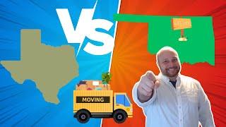 Moving to Oklahoma VERSUS Moving to Texas - Thinking Living in Oklahoma VERSE Living in Texas