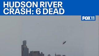 Hudson River crash: Video shows deadly helicopter crash